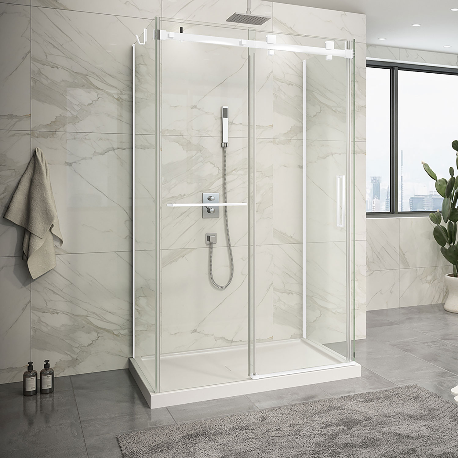 Shower door 48